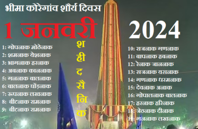 bhima koregaon shahid smarak 2024