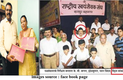 Vitthal Kamble is an RSS volunteer and was also a Karsevak