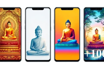 lord Buddha Mobile Background
