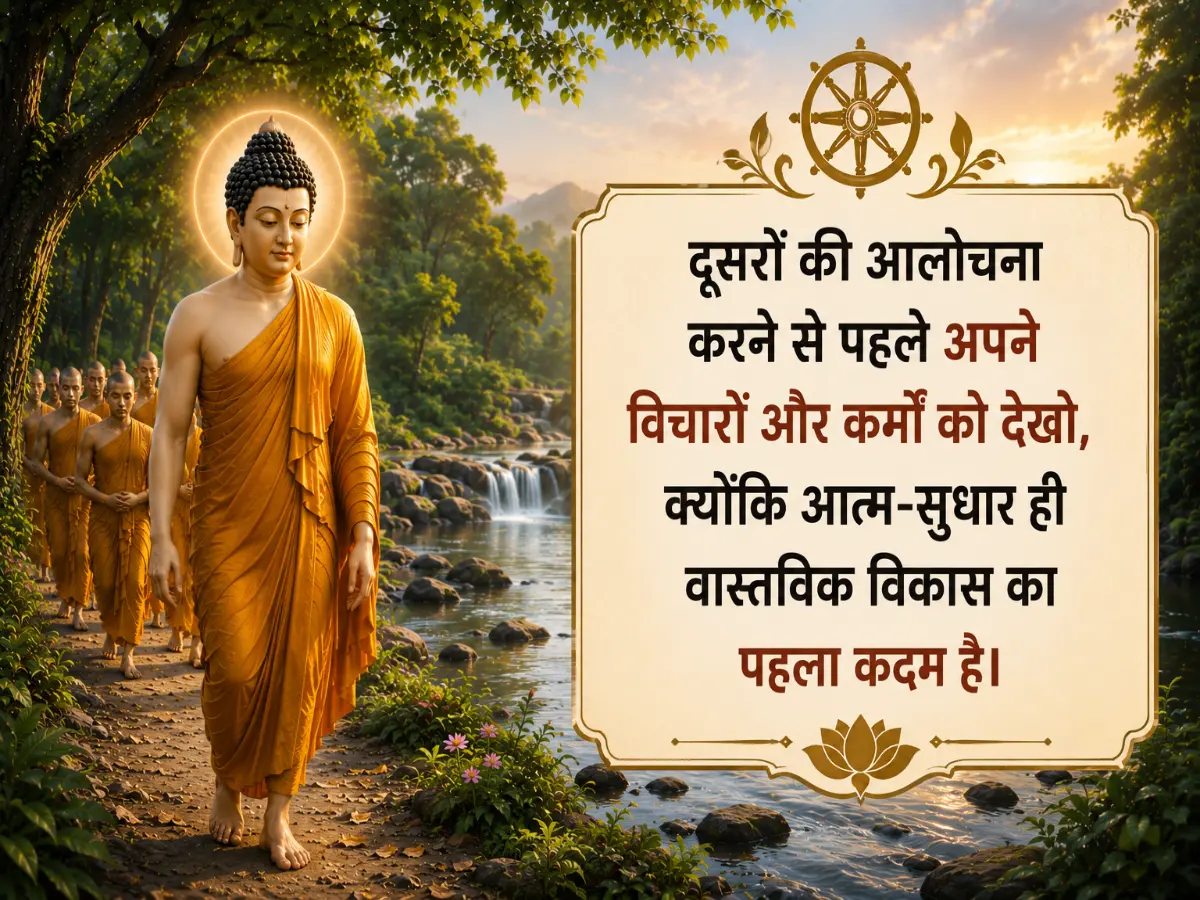 Self-Improvement and Reflection According to Lord Buddha