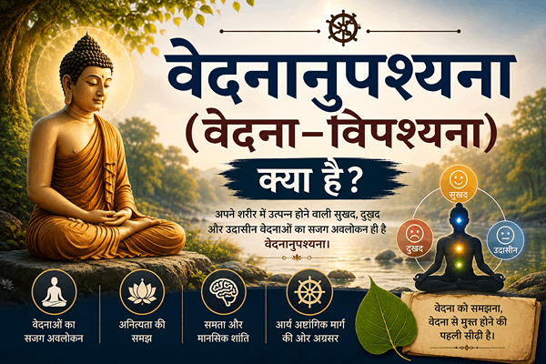 वेदनानुपश्यना (Vedanānupassanā) क्या है? वेदनानुपश्यना (Vedanānupassanā) क्या है?