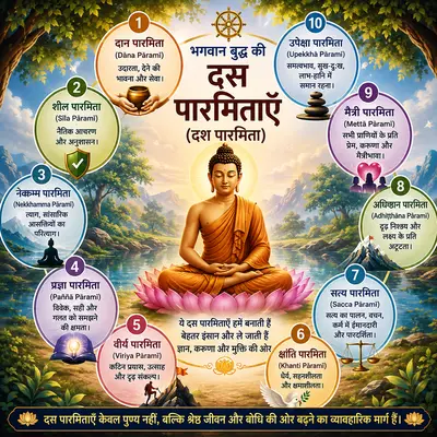 भगवान बुद्ध की दस पारमिताएँ